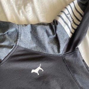 pink branded ultimate jacket. great for running and workouts